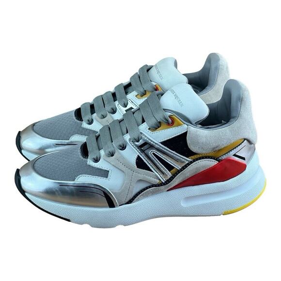 Mcqueen Alexander Sz 8.5-9D 41 Sprint Runner Court Trainer Oversize Sneaker - Picture 2 of 6